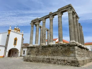 Evora city in Portugal